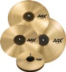 Sabian AAX Promotional Cymbal Set 14" Medium Hi-Hats 16" Trash 21" Medium Ride 18" Thin Crash